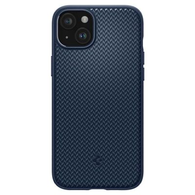 7. Spigen Mag Armor Case with MagSafe for iPhone 15 Plus - Blue