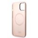 7. Karl Lagerfeld KLHMP14MSNIKBCP iPhone 14 Plus 6.7" hardcase pink/pink Silicone Ikonik Magsafe