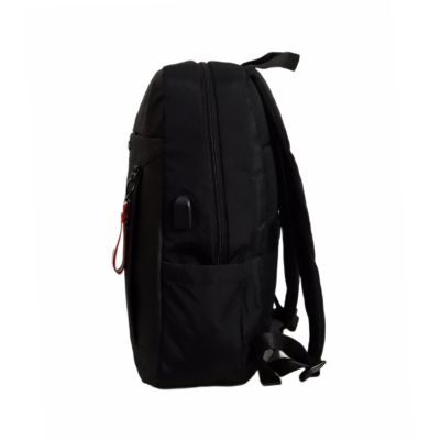 4. Aeronautica Militare Zaino City Backpack Black - AM-1553