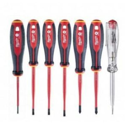 MILWAUKEE VDE SCREWDRIVERS SET 7 pcs.