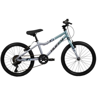 2. Huffy Literide Alu 20” Silver-Turquoise Bike (23005W)