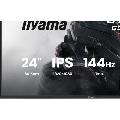 8. IIYAMA LED IPS MONITOR 23.8" GB2441HSU-B1 Black Hawk 144Hz