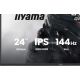 8. IIYAMA LED IPS MONITOR 23.8" GB2441HSU-B1 Black Hawk 144Hz