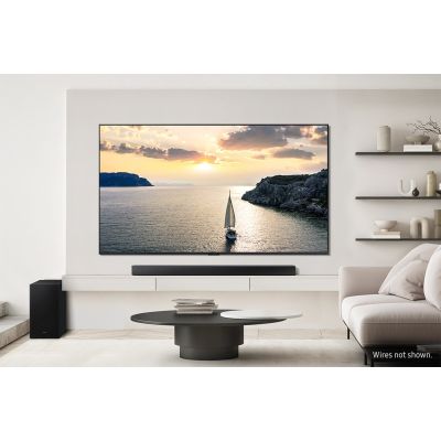 26. Samsung HW-B750F/EN Soundbar 5.1 Channels 400W Bluetooth 4.2 Dolby Digital Black
