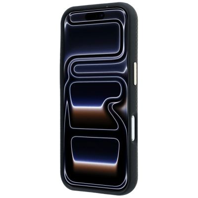 5. Guess Kevlar Triangle Logo MagSafe Case for iPhone 17 Pro Max / 18 Pro Max - Brown