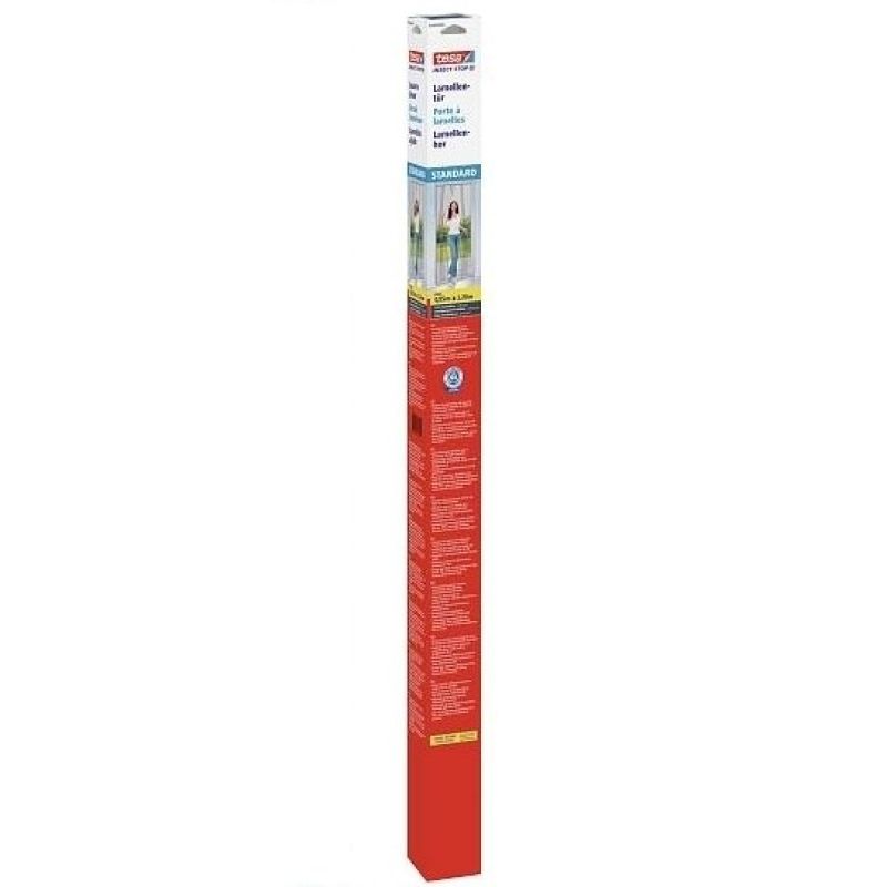 3. Tesa mosquito net door lamella black 0.95m x 2.2m standard