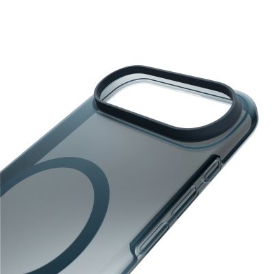 7. Puro Daylight Magsafe Compatible Silicone Case for iPhone 17 Air - Translucent Turquoise