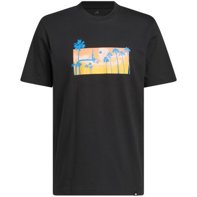 2. Men's adidas Summer Sunset Graphic T-shirt black KC9243