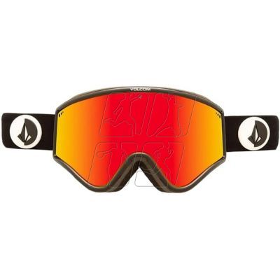 3. Volcom Yae women's/men's snowboard goggles sports ski UV protection red (VG0722300)