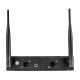 10. DNA DVS2 - Wireless microphone, 2x handheld transmitter + base, UHF band 560-590 MHz