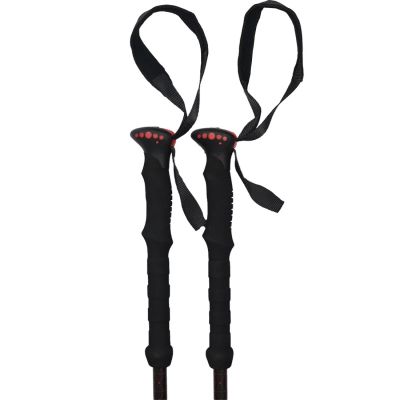 4. Campus Stetin Trekking Poles CU0703321218 Black One size