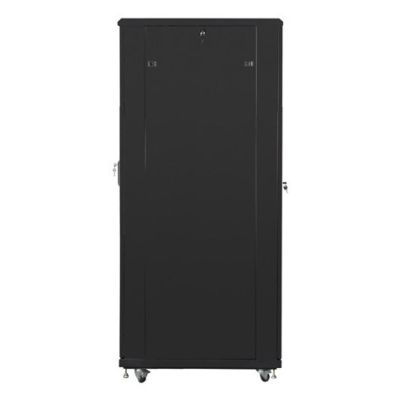 5. LANBERG FLOOR RACK CABINET 19" 42U 800X1000 BLACK perforated doors