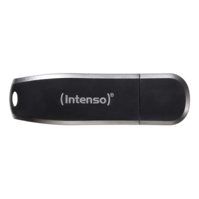 3. Intenso Speed Line USB Flash Drive 256 GB USB Type-A 3.2 Gen 1 (3.1 Gen 1) Black