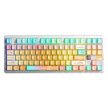 gasket F87Pro V2 Orange Soda Kailh Meteorite Ice Cream switch RGB keyboard AULA
