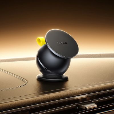 4. Baseus PrimeTrip VC1 Air Magnetic Dashboard Mount Compatible with MagSafe - Black