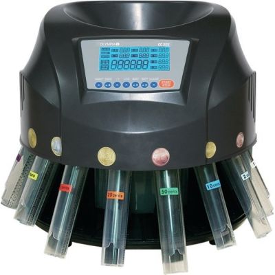 2. Olympia CC 202 Coin Counting Machine Black