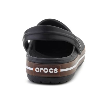5. CROCS CROCBAND GUM CLOG BLACK 212756-001