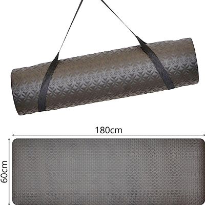 6. FITNESS MAT NBR ANTI-SLIP XQMAX BLACK