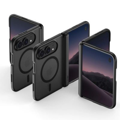 3. Tech-Protect MagPeak MagSafe CC Duo Case for iPhone – Matte Black