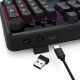 9. REDRAGON K526BB-WL Keyboard Black