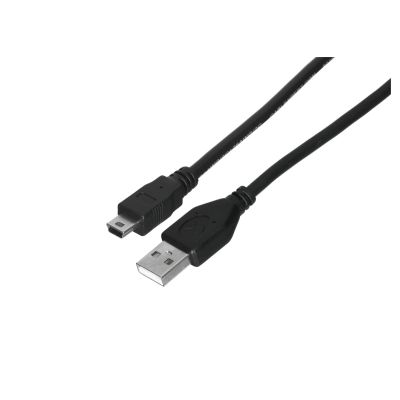 GEMBIRD CCP-USB2-AM5P-6 cable (USB M - Mini USB M; 1.8m; black)