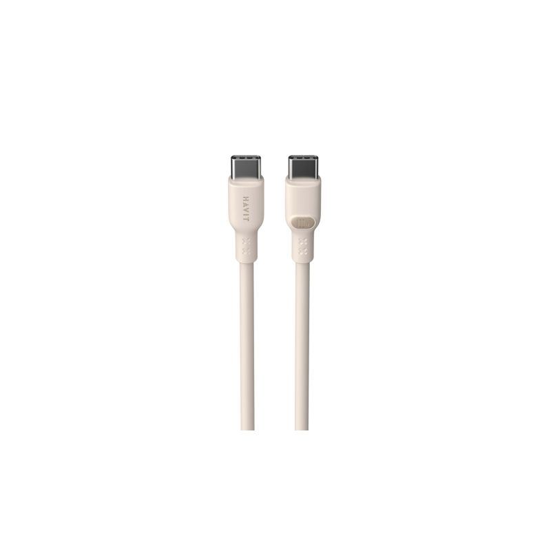 3. Havit Type C Cable CB6284 2.0m (beige)