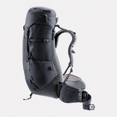 3. Deuter Aircontact Lite 40 + 10 black/graphite backpack