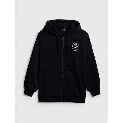 7. Women's loose sweatshirt with hood 4F 4FRSS26TSWSF2838-20S