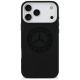 3. Mercedes Silicone Vintage Logo MagSafe Case for iPhone 17 Pro Max - Black