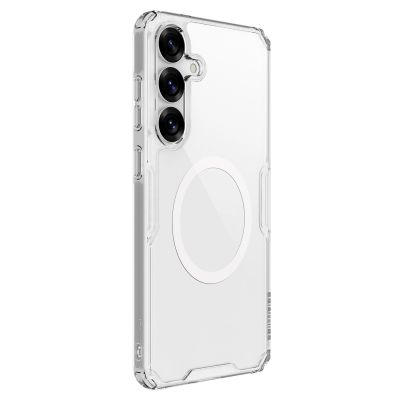 3. Nillkin Nature TPU Pro Magnetic Case with MagSafe for Samsung S25 - White
