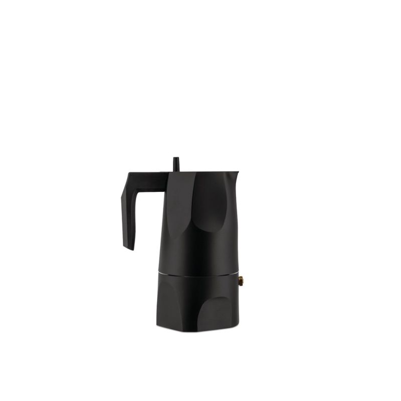 6. Alessi MT18/3 Manual Coffee Maker Moka Pot Aluminum