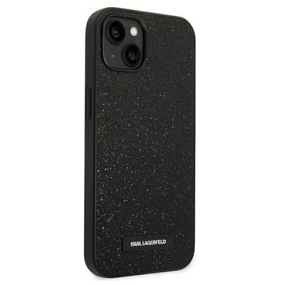 4. Karl Lagerfeld KLHCP14MG2ELK iPhone 14 Plus 6.7 "hardcase black / black Glitter Plaque Logo
