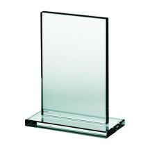 Glass trophy