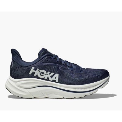 HOKA Clifton 10 Navy/White Men's Running Shoes (1162030‑NWT)