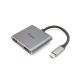 Equip 133484 USB 3.2 Gen 1 (3.1 Gen 1) Type-C Docking Station Silver