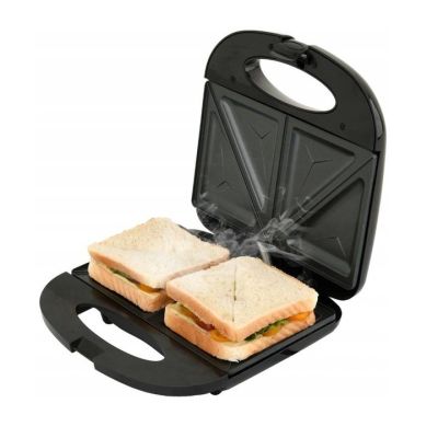9. Esperanza ASIAGO EKT011 sandwich maker (1000W; black and silver)