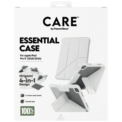 5. Care by PanzerGlass Y fold case for iPad Pro 11" 2025 / 2024 - light gray