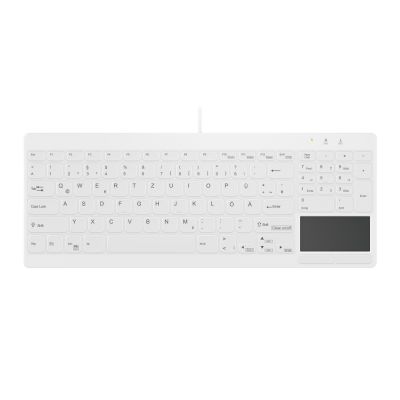 5. Active USB Keyboard AK-C7412F-GUS-W/GE QWERTZ German White