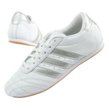 Adidas women's sports shoes Taekwondo Lace white fashionable leather