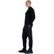 11. Men's trousers 4F FNK M0930 deep black 4FWAW25TFTRM0930 20S