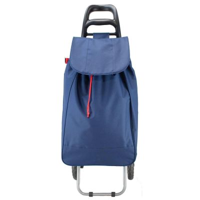 2. Navy Blue SEMI LINE Shopping Trolley