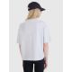 4. Women's oversize T-shirt with print 4F 4FRSS25TTSHF2873-27M