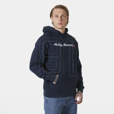 10. Helly Hansen Core Graphic Sweat Hoodie M 53924 596