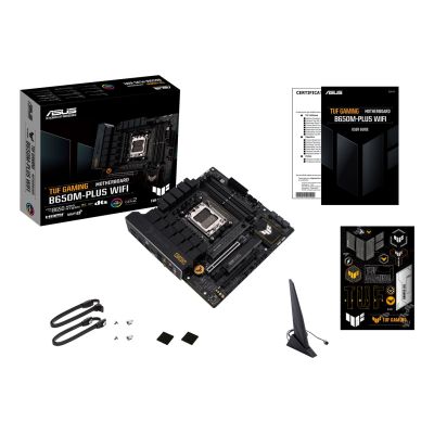 10. ASUS TUF GAMING B650M-PLUS WIFI AMD B650 Socket AM5 micro ATX