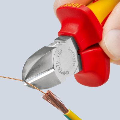 5. Knipex 70 06 180 Diagonal Cutting Pliers