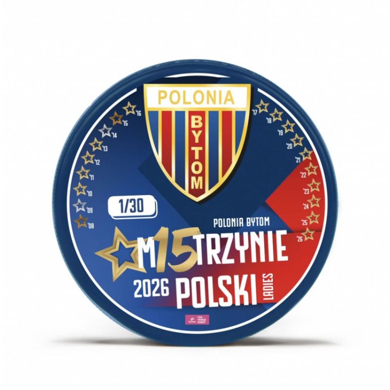 3. Hockey puck Polonia Bytom 14 Champion BLUE WMN Ltd SREBKRMSPB