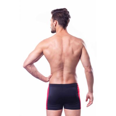4. Shepa 015 men's swimming trunks black B1D4
