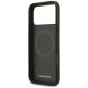 10. Mercedes Leather Large Laurel Leave MagSafe Case for iPhone 17 Pro Max - Black and Gray