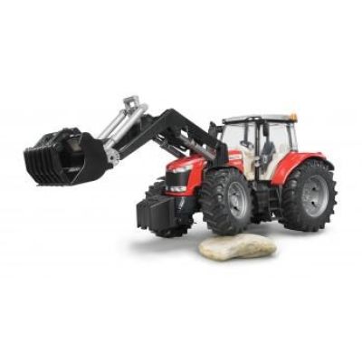 6. BRUDER Massey Ferguson 7624 with frontloader