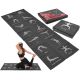 FOLDABLE YOGA MAT 1700x600x5MM BLACK ENERO FIT